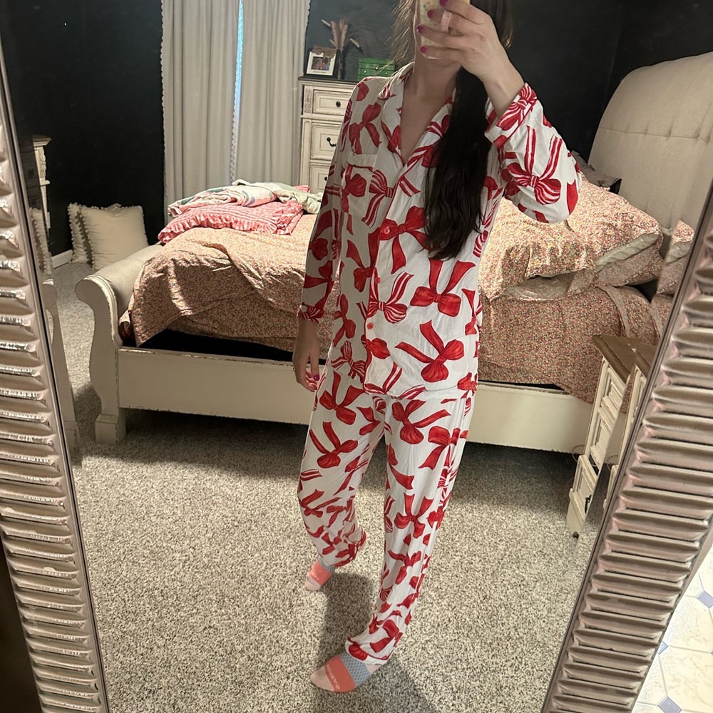 In My Sundays Red Bow PJs